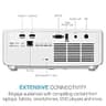 Optoma GT2100HDR Compact Short Throw Laser Projector, 1080p, 4200 Lumens