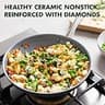 GreenPan Lima Hard-Anodized 12-Inch Ceramic Nonstick Frying Pan Skillet with Glass Lid