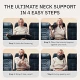 Trtl Scientifically Proven Super Soft Lateral Support Travel Neck Pillow