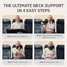 Trtl Scientifically Proven Super Soft Lateral Support Travel Neck Pillow