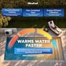 FibroPool FH135 35,000 BTU Electric Pool Heat Pump with Digital Panel