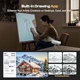 Caydo M1C Rechargeable DLP Pico Art Projector for Portable Canvas Tracing