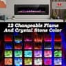 Xbeauty 50-Inch Wall Mounted and Recessed Linear Electric Fireplace Insert