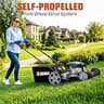 SENIX 21-Inch 170cc 4-Cycle Gas Powered Front-Wheel Drive Self-Propelled Lawn Mower