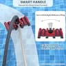 Sepetrel 14-Inch Commercial Grade Pool Vacuum Head with Upgraded Flow Baffle