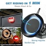 NeaLia 110-Degree Rotatable Wireless Trailer Lights with Non-Magnetic Mounts
