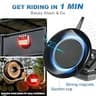 NeaLia 110-Degree Rotatable Wireless Trailer Lights with Non-Magnetic Mounts