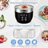 Bear Greek Yogurt Maker Machine with 100-Mesh Strainer and Glass Jars