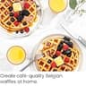 Chefman Rotating 180-Degree Flip Belgian Waffle Maker with Non-Stick Coated Plates