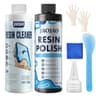 JAOJAO Countertop Restoration Kit with Resin Cleaner and Polish Duo Tubs