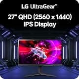 LG UltraGear 27GR83Q-B 27-Inch QHD IPS Gaming Monitor, 240Hz 1ms HDMI 2.1