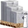 Vacbird 12-Pack Carry-On Travel Vacuum Seal Space Saver Bags with Air Pump