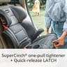 Chicco KidFit ClearTex Plus 2-in-1 Belt-Positioning Booster Car Seat with LATCH