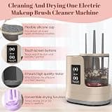 OctHope 3-in-1 Electric Makeup Brush Cleaner & Dryer with Seasonal Timer