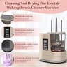 OctHope 3-in-1 Electric Makeup Brush Cleaner & Dryer with Seasonal Timer