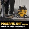 DeWalt Stealthsonic 6-Gallon Heavy-Duty Wet/Dry Shop Vacuum with 5 HP Motor