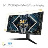 ASUS TUF Gaming VG34VQL1B 34-Inch WQHD 165Hz 1ms Curved Monitor with USB Hub