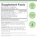 Double Wood Supplements Citrus Bergamot 1000mg NSF Certified, 60 Capsules