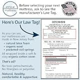 Ethical Mattress Co 10-Inch Toxin-Free Hybrid Pocket Coil and Latex Mattress