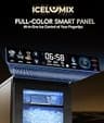 ecozy Smart Panel Nugget Ice Maker with Wi-Fi Control and Pull-Out Tank