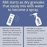 R86 Industrial All-Out Natural Odor Eliminator Powder for Versatile Applications