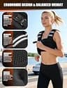 Henkelion Fixed Weight Vest for Women and Men with Iron Pellet Filling (12 lbs)