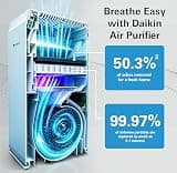 Daikin MCB50YSAU Room Air Purifier with UVC LED and Streamer Technology