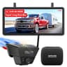 AUTO-VOX Solar Magnetic Wireless RV Backup Camera with 7.2" Split DVR Monitor