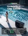 VARMINPOOL V7 Plus 30,000 BTU Electric Pool Heat Pump with WiFi Control