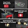 High-Output YTX30L-BS Lithium Motorcycle Battery 12V 1080A 18Ah Replacement Powerhouse