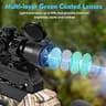HILIYOT 1.5-5x32 Crossbow Scope with Dedicated Scale Dial Locking Ring