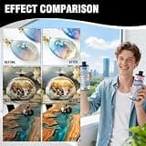 JAOJAO Epoxy Gloss Polishing Kit for Easy Mirror-Like Finishing Touches