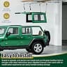 Euluese Upgraded Wrangler Hardtop Ceiling Pulley Lift with Thumb Screws
