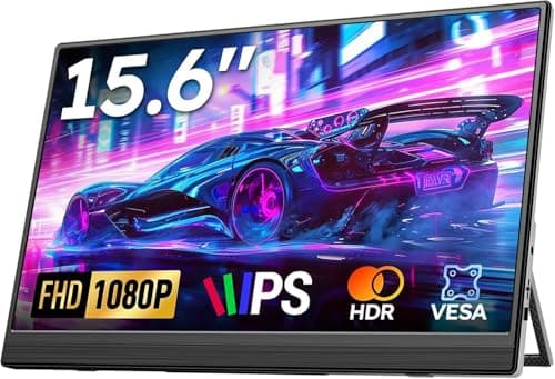 Dopesplay 15.6-Inch 1080P FHD IPS Laptop Screen Extender with 360-Degree Stand