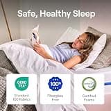 Nectar Kids 8-Inch Dual-Sided Memory Foam Mattress with Washable Cover