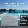 TURBRO Beluga B33V 33,000 BTU 110V Inverter Above-Ground Pool Heat Pump