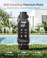 Dwwce Smart Salt Water Chlorinator System with WiFi & App Control - 40K Gal