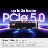 Samsung 9100 PRO 2TB PCIe 5.0 x4 NVMe M.2 2280 Internal Solid State Drive