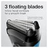 Braun Series 3 Electric Foil Shaver with MicroComb & Precision Trimmer