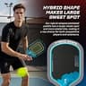 Dinkly Raw Carbon T700 Fiber Pickleball Paddle 4-Pack