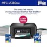 Brother Work Smart MFC-J1360DW Wireless Color Inkjet All-in-One Printer