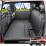 REEVAA XL Dog Truck Seat Cover with Reinforced Hard Bottom for SUVs and Trucks