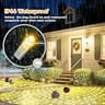 LitHome 610 LED Warm White Outdoor Christmas Net Lights, 34.5ft x 5ft