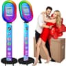 ZLPOWER iPad Selfie Station Photo Booth Stand Shell with RGB Beauty Ring Light