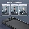 Ulfario 3-in-1 Folding Walking Pad with Remote Pause and 5-Layer Running Belt