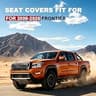 DISUTOGO OEM-Level Custom PU Leather Front Seat Covers for Nissan Frontier