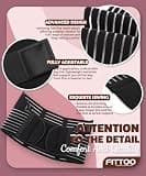 FITTOO Maternity Belt Back Support Belly Band for Pregnancy Joint Relief