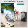 SereneLife 3200 CFM Smart Portable Air Cooler with Wi-Fi and 50-Liter Tank