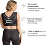 Tommie Copper Women's Shoulder Support Breathable Sweat-Wicking Sports Bra