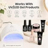 Beetles Beginner-Friendly UV LED Nail Lamp with Continuous 5-Minute Mode